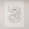 Hand-drawn New Year painting drafts for the twelve zodiac animals, premium Weifang Xuan paper crafts, traditional handicrafts, paper-cutting