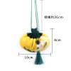 Chinese palace floral satin drawstring gift bag