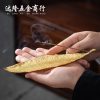 Zen creative alloy bodhi leaf incense insert