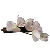 New handmade intangible cultural heritage velvet flower hair clip, Chinese-style mamian skirt, little peach blossom hair accessory, gentle style niche gift