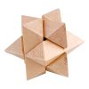 A complete set of beech wood Luban lock series