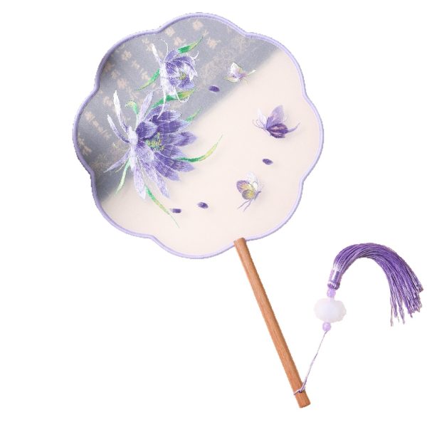 Suzhou embroidery craft fan