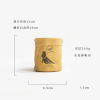 Universal Storage Tube · Cold Crow Café | Dual-use for Desktop Hanging | Pen Holder and Miscellaneous Items | Pure Cotton Woven Washed Canvas | Gift Stationery |