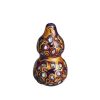 Large lacquer small gourd ornaments, pendants, handle accessories, handicrafts, colored lacquer large lacquer crafts, hand-twisted gourd pendant ornaments